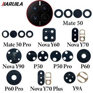 Parti di Ricambio per Lente in Vetro della Fotocamera Posteriore per <span class=keywords><strong>Huawei</strong></span> <span class=keywords><strong>Mate</strong></span> 50 <span class=keywords><strong>Pro</strong></span> Nova Y60 Y70 Plus Y90 Y9A P50 P60 <span class=keywords><strong>Pro</strong></span> Honor 50 5G 50 Lite - Product Image 2