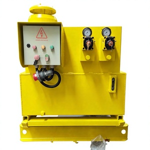 Bomba mezcladora de hormigón para ingeniería de construcción, bomba de inyección eléctrica sincronizada de doble bomba, bomba de transporte - Product Image 4