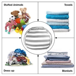 Copertura portatile del sacchetto del fagiolo di stoccaggio del giocattolo dell'animale farcito grande di vendita calda per i bambini - Product Image 3