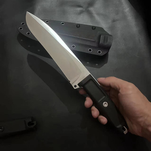 Cuchillo de Combate Dobbin Hound Pinscher de Alta Calidad, Hoja de Acero Inoxidable con Punta Caída, Mango de Plástico, Funda para Bricolaje y OEM - Product Image 4