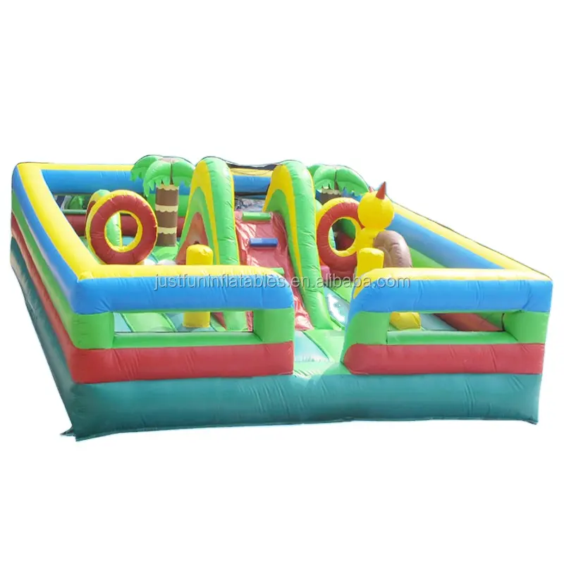 Cheap inflatable toddler playground inflatable fun city for kids