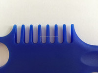 Peigne anti-poux professionnel en acier inoxydable durable sans nickel pour cheveux longs, indispensable pour les soins à domicile