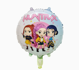 Set de Globos de Demon Hunters de KPop, Globos de <span class=keywords><strong>Mara</strong></span>, Mira, Zoe y Rumi, Globos de Chicas Brujas, Artículos para Fiestas de Cumpleaños Infantiles, Venta al por Mayor - Product Image 3