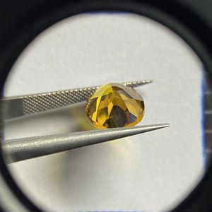HQ GEMS 5A calidad 21 # amarillo dorado corte ovalado corindón piedra preciosa corindón sintético zafiro - Product Image 4