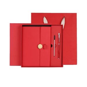 Set de Regalo Empresarial de Lujo Promocional al por Mayor, Cuaderno A5 con Bolígrafo, Taza, Paraguas, Impresión Personalizada en Serigrafía - Product Image 2