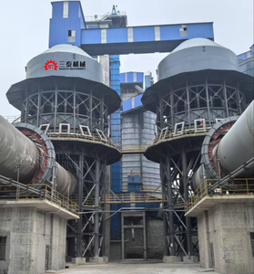 Công suất cao Lò Nung cao lanh Lò quay khí đốt nóng 1100 độ C đá vôi Lò quay - Product Image 5