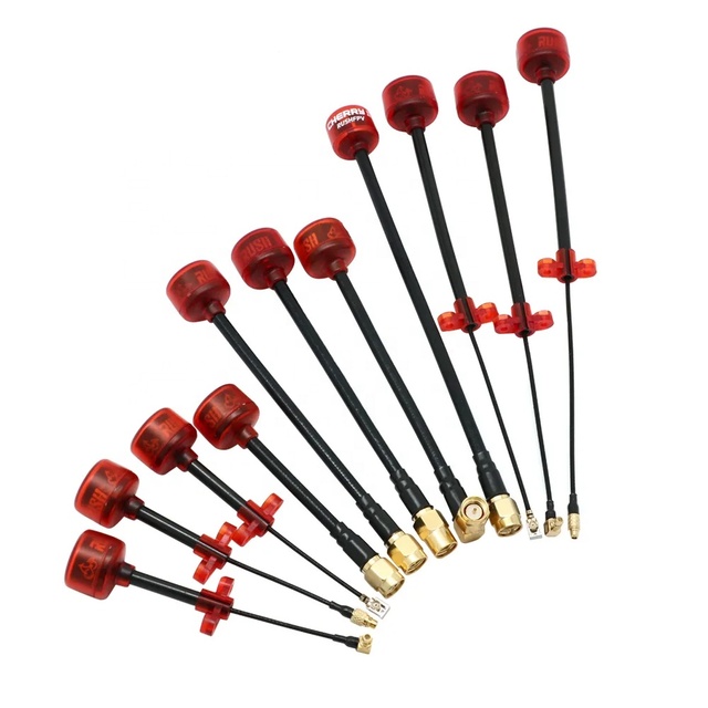FPV Rush Cherry 5.8G Antenna SMA MMCX UFL LHCP Long Range Antenna Connector Adapter Stubby for Racing Drone Goggles