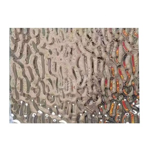 304 đầy màu sắc gương thép không gỉ tấm trang trí trong nhà nước gợn sóng trang trí tấm thép không gỉ - Product Image 6