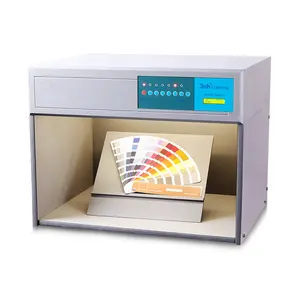 2021 Spectrodensitometer 섬유 직물 색상 평가 캐비닛 시험기 보기 빛 상자