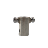 Connecteur de buse de brumisation à double trou en laiton de 9,52 mm, raccord de tuyau de pulvérisation à pression supérieure, capacité 1L, alimenté par l'eau, pour extérieur