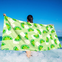High Quality Summer Sand Free Recycled Light Weight Quick-Drying Highly Absorbent Camping Beach Towel Personalized Custom