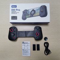 Control de Juego Inalámbrico Extensible D8 Pro para PC con Windows, Android/IOS/PS3/PS4/Switch, Gamepad Moonlight con Gatillo FPS Hall