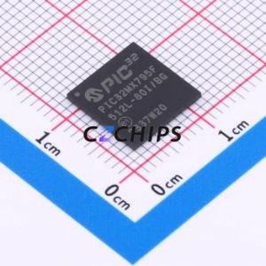 ชิปไอซีไมโครคอนโทรลเลอร์ PIC32MX795F512L-80I/BG TFBGA-121ของแท้ใหม่ล่าสุด (MCU/mpu/soc) - Product Image 1