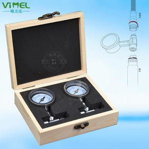 Pièce à main dentaire à haute et basse vitesse avec manomètre baromètre, instruments dentaires certifiés ISO, alimentés par machine - Product Image 1