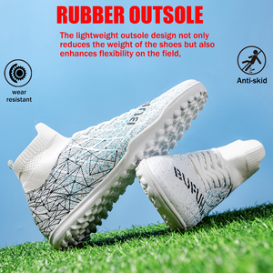 Suola in Gomma Antiscivolo <span class=keywords><strong>per</strong></span> <span class=keywords><strong>Scarpe</strong></span> <span class=keywords><strong>da</strong></span> Calcio TF, Leggera e Traspirante, Personalizzabile, <span class=keywords><strong>per</strong></span> un Vestibilità Stabile - Product Image 1