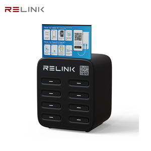 Kiosque de partage de batteries externes OEM/ODM à 8 emplacements, prêt pour l'extérieur, avec écran |   Distributeur automatique de location instantanée et de recharge facile - Product Image 1