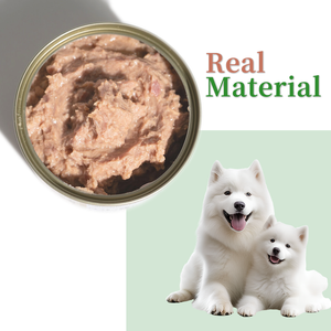 Taze hammadde doğal köpek maması ıslak köpek konserve gıda 400g gerçek et köpek maması düşük adedi - Product Image 4