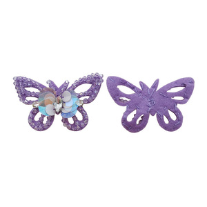 Crystal Sequined Hollow Butterfly Beaded <b>Sequins</b> Colorful DIY Accessories For Shoes And Clothing Decorations - Product Image 5