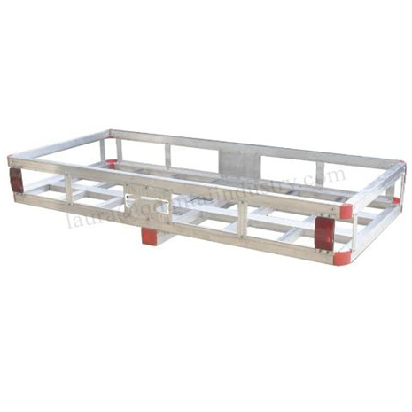 Сцепного устройства крепление алюминиевого грузовой перевозчик с высоким бортом рельсы для RV, грузовых автомобилей, внедорожников, микроавтобусов, легковых автомобилей, с 2 "сцепного устройства приемник