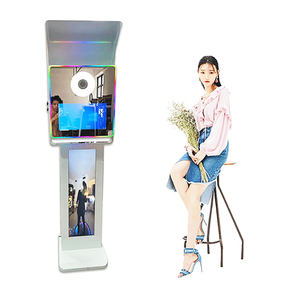 ไฟวงแหวน LED สำหรับโซเชียลมีเดียกระจกถ่ายภาพบูธพร้อมซอฟต์แวร์สำหรับส่วน - Product Image 6