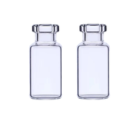 Flacons en verre stériles pharmaceutiques pour injection, diffuseur de parfum 5ml-30ml, 10ml, 15ml, boîte avec bouchon en caoutchouc à ouverture facile, sérigraphie