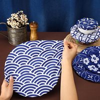 Couvre-bol en tissu extensible en coton réutilisable en 5 tailles Couvre-bol élastique pour le stockage des aliments