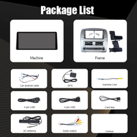Reproductor de DVD para Auto con Pantalla Táctil de 12.3 Pulgadas para TOYOTA CAMRY 2008-2011, con Android Auto Inalámbrico, CarPlay, GPS, BT, WiFi, DSP y Video