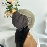 Perruque Lace Front HD 13x6 MSCICI, Cheveux Indiens, Texture Lisse Effilée, Ligne de Cheveux Indétectable, Commande en Gros, 100% Cheveux Humains