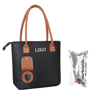 ODM - Juego de Bolsas Térmicas Grandes para Vino con Bolsa Refrigerante, Bolsa de Transporte Portátil para Vino con Dispensador Oculto - Product Image 1