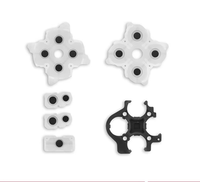 Tampon conducteur en caoutchouc V1.0 V2.0 V3.0 pour manette PS5 Kit de boutons de remplacement en silicone pour manette de jeu P5 pièce de réparation