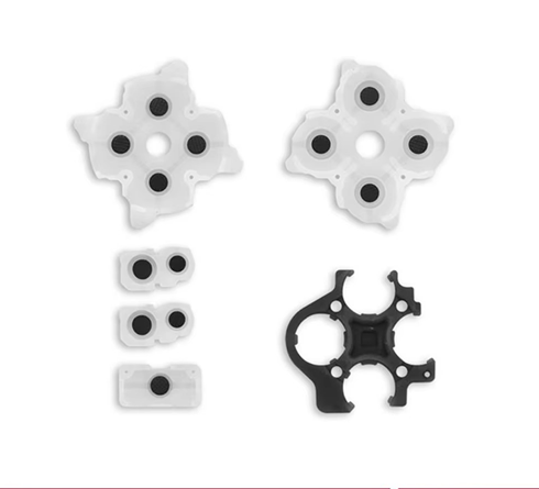 Rubber Conductive Pad V1.0 V2.0 V3.0 for PS5 Controller Replacement Silicone Pads Button Kit for P5 Gamepad Repair Part