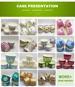 Good Quality Printing <b>Disposable</b> Custom Small Icecream Paper Packaging Container Ice Cream <b>Cup</b> - Product Image 6