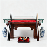 Table de billard de luxe de haute qualité Dragon River, 7 pieds, 8 pieds, 9 pieds, en verre, qualité tournoi, durable, intérieur/extérieur, pour la maison