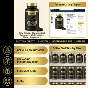 Olio di Cumino Nero Biologico Halal Vegano per Integratori Alimentari, Supporto Immunitario per Adulti, Etichetta Privata OEM - Product Image 3