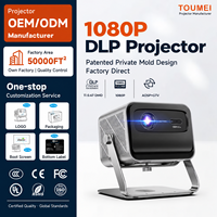 Fournisseur professionnel de projecteurs intelligents OEM ODM, puce DMD de 0,47 pouces, projecteur DLP 1080P natif, fabricant de projecteurs, logo personnalisé