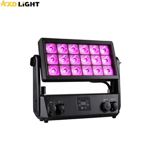 Professional Waterproof 18PCS*20W 6in1 LED <strong>Battery</strong> Par <strong>Light</strong> Outdoor <strong>Wall</strong> Washer Waterproof Building Wash <strong>Light</strong> Stage Lighting - Product Image 4