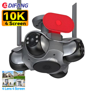 New 20MP không dây ngoài trời cctv camera an ninh với loa tầm nhìn ban đêm cho nhà thông minh 4-ống Kính 4-màn hình PTZ Hệ thống camera - Product Image 1
