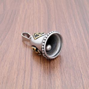 Pendentif cloche de moto en acier inoxydable numéro 13, accessoires de moto, cloches de motard, cloche de protection, bijoux de mode - Product Image 4