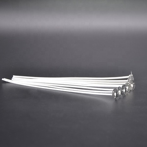 Smokeless Pre Waxed Tabbed Natural Cotton <strong>Candle</strong> <strong>Wicks</strong> 12cm Wax <strong>Wick</strong> for <strong>Candle</strong> Making - Product Image 2