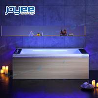 JOYEE Bain à remous moderne de luxe pour 2 personnes Baignoires/douche Combo Baignoire de massage/baignoire à remous