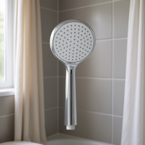 Cabezal de ducha de chorro único Pantelleria, cromado, 110 mm de diámetro, accesorio de ducha - Product Image 3