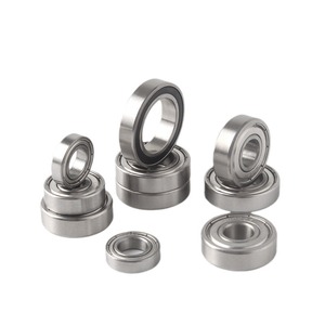 Roulement à billes miniature Misi 304 en acier inoxydable, double rangée, diamètre extérieur 12 mm, largeur 4 mm, étanchéité ZZ, résistant à l'usure et à la rouille - Product Image 2