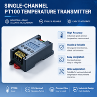 Transmetteur de température Pt100 RTD à haute précision avec sortie de signal 4-20 mA et affichage numérique pour chaudière industrielle