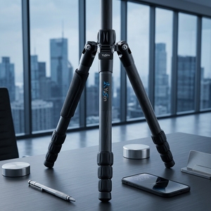 Trípode Profesional <span class=keywords><strong>de</strong></span> Fibra <span class=keywords><strong>de</strong></span> Carbono para Cámara <span class=keywords><strong>de</strong></span> Video, Ultraligero, Mini, Inalámbrico, Compacto, Soporte <span class=keywords><strong>de</strong></span> Viaje con Cabezal <span class=keywords><strong>de</strong></span> Bola <span class=keywords><strong>de</strong></span> 360 Grados y Placa QR - Product Image 3