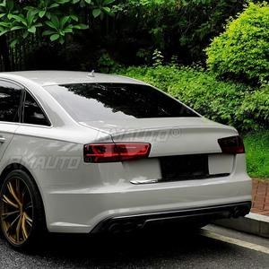 สปอยเลอร์หลังขนาดใหญ่สำหรับ Audi A6 C7 ปี 2011-18 วัสดุ ABS คุณภาพสูง สปอยเลอร์ฝากระโปรงท้ายรถยนต์ ปีกหลัง สปอยเลอร์ท้ายรถ อุปกรณ์ตกแต่งเฉพาะรุ่น S6 - Product Image 4