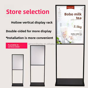 Panneau d'affichage publicitaire Présentoir de recrutement Présentoir au sol - Product Image 5