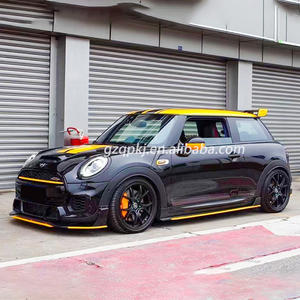 GIOMIC version fibre de carbone lèvre avant lèvre arrière jupe latérale aileron arrière pour <span class=keywords><strong>BMW</strong></span> MINI F55 F56 kit carrosserie - Product Image 6