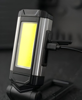 Lampe de travail LED COB XPE étanche, portable, magnétique, rechargeable, lampe de camping d'urgence avec fonction de banque d'alimentation pour atelier
