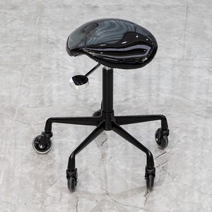 Bojue Ladies Dryer Hydraulic <strong>Beauty</strong> Saloon Barber <strong>pink</strong> and Gold Transparent Acrylic Chairs Furniture Hairdressing <strong>Salon</strong> Stools - Product Image 2