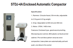 Geoteknik Yol Mühendisliği Toprak Kaplama Malzemesi Sıkıştırma Test Makinesi için Kapalı Otomatik Kompaktör - Product Image 3